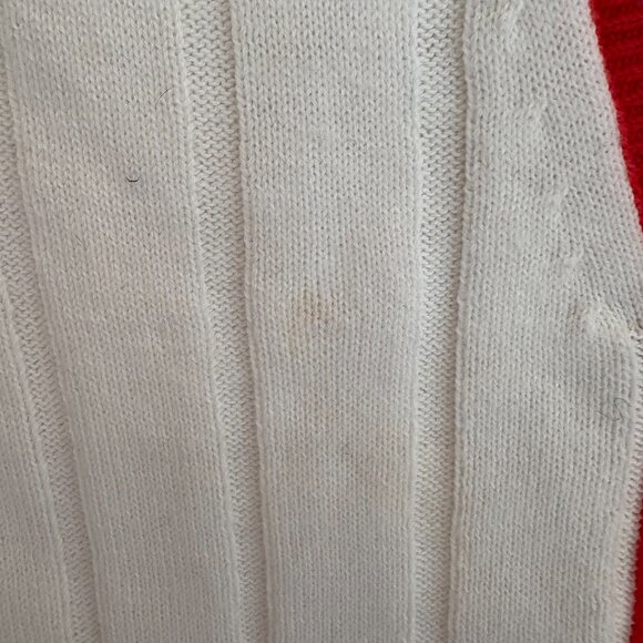 Minnie Rose Cotton Cashmere Preppy Striped Cardigan with Pockets! Size S - Picture 7 of 9